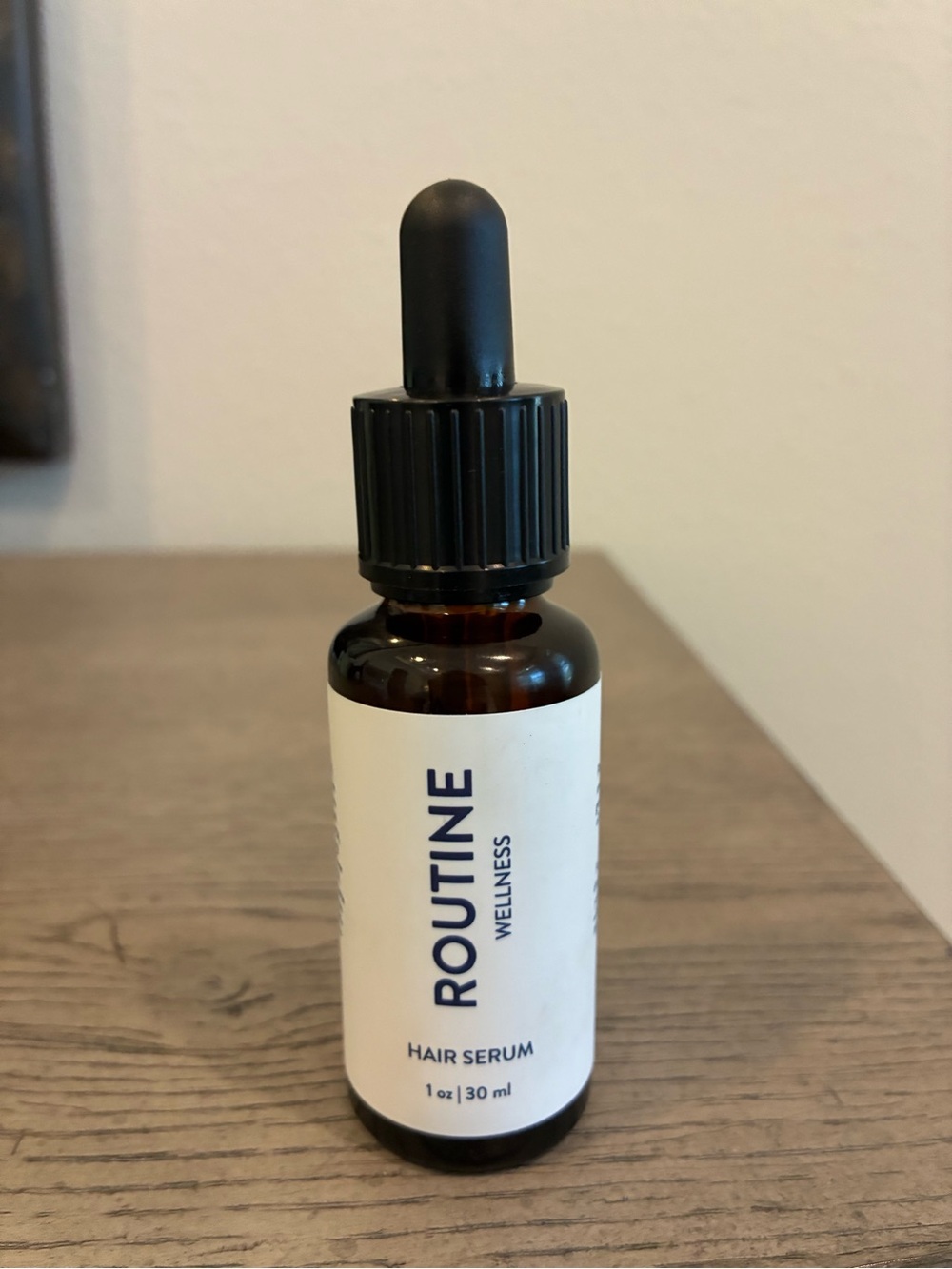 Routine Hair Serum 1oz  Dropper Bottle New No Box